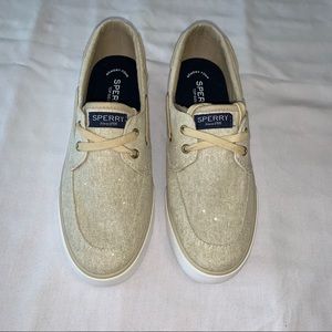 NWOT Women's Sperry Crest Vibe Sparkle Linen